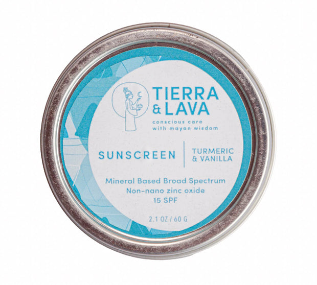 Vanilla Turmeric Sunscreen SPF15