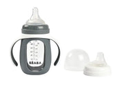 BEABA 2-in-1 Glass Training Cup