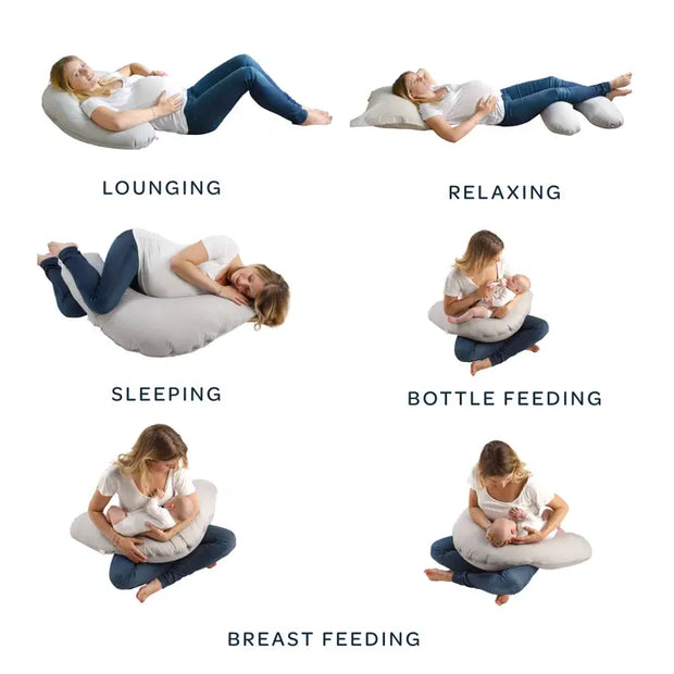 BEABA Big Flopsy Pregnancy & Nursing Pillow