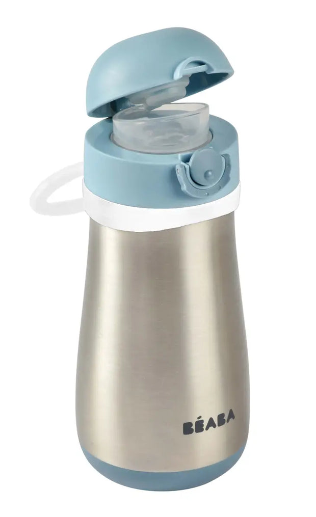 BEABA Stainless Steel Kids Water Bottle