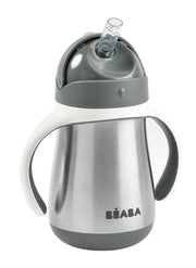 BEABA Stainless Steel Straw Sippy Cup