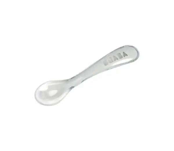 BEABA Toddler’s Self-Feeding Silicone Spoon