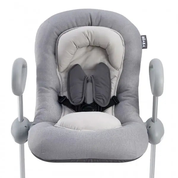 BEABA Up & Down Height Adjustable Baby Rocker - Grey