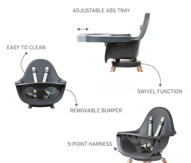 Childhome Evolu ONE.80° High Chair