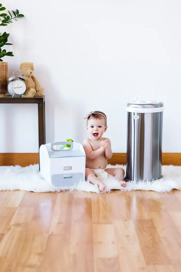 Chrome Diaper Pail