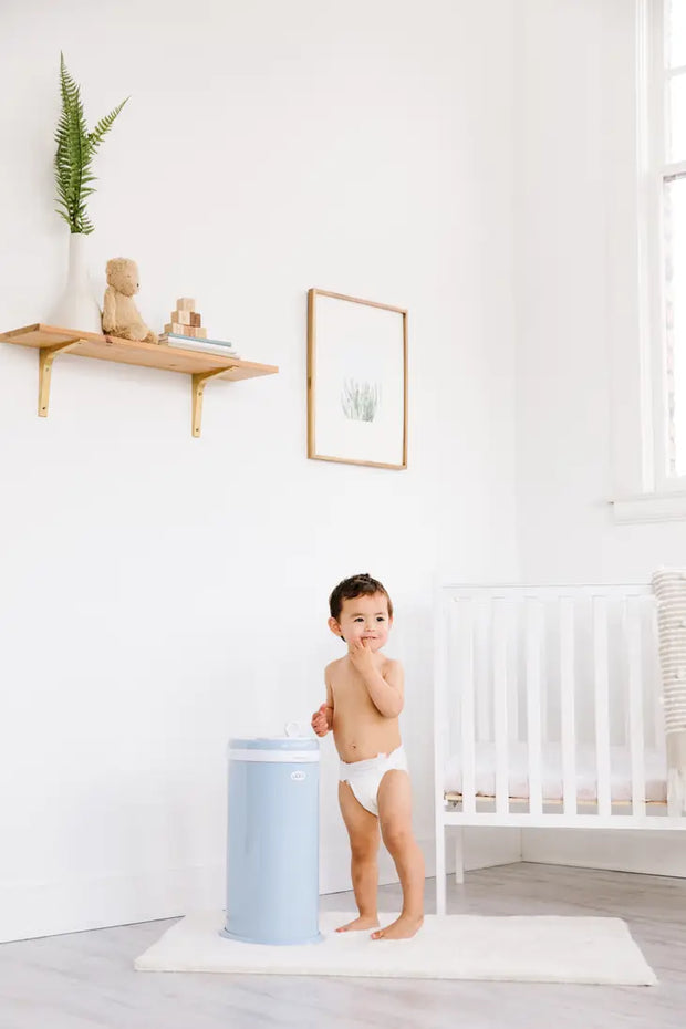 Cloudy Blue Diaper Pail