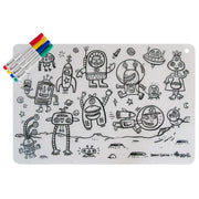 ColorMATTIES - Reusable Coloring Placemats