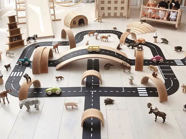 Extra Large Flexible Toy Road Set - King of the Road