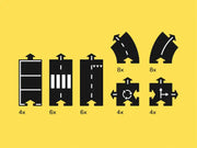 Extra Large Flexible Toy Road Set - King of the Road