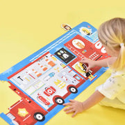Make-a-Match Puzzle - Fire Truck