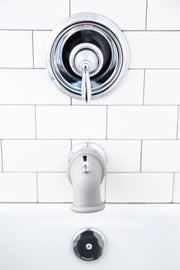 Gray Bathtub Spout Guard