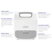 Gray Diaper Caddy
