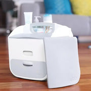Gray Diaper Caddy