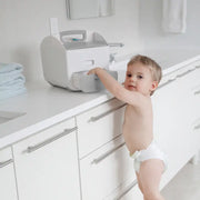 Gray Diaper Caddy