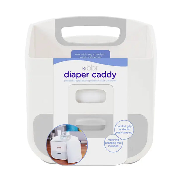Gray Diaper Caddy