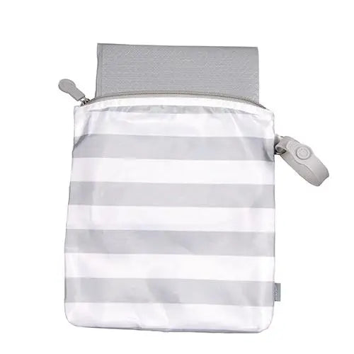 Gray On-the-Go Changing Mat & Bag