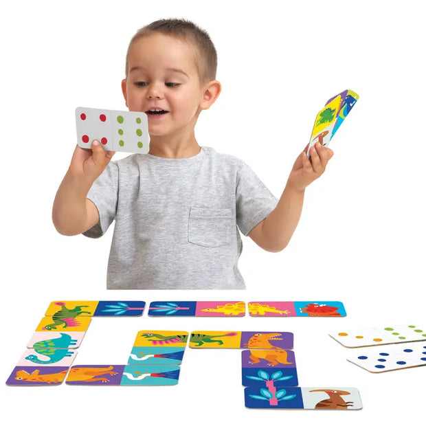 Let’s Play Dinosaur Dominoes