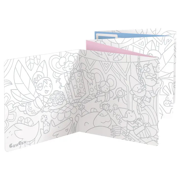 Looong Coloring Books - I Love Coloring Fairies