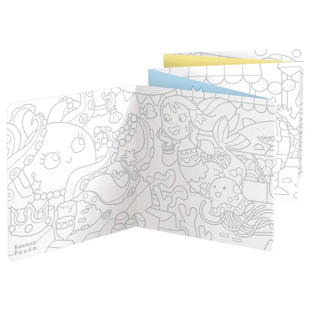 Looong Coloring Books - I Love Coloring Mermaids
