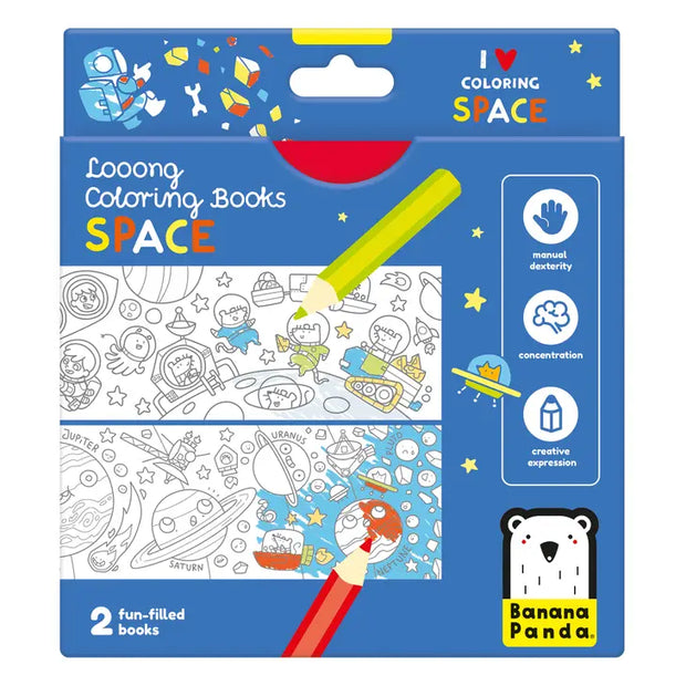 Looong Coloring Books - I love Coloring Space