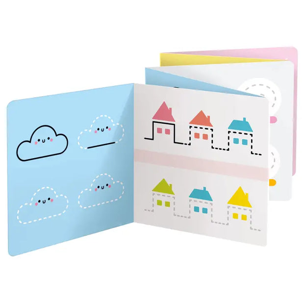 Looong Coloring Books - Ready to Trace Beginner Lines