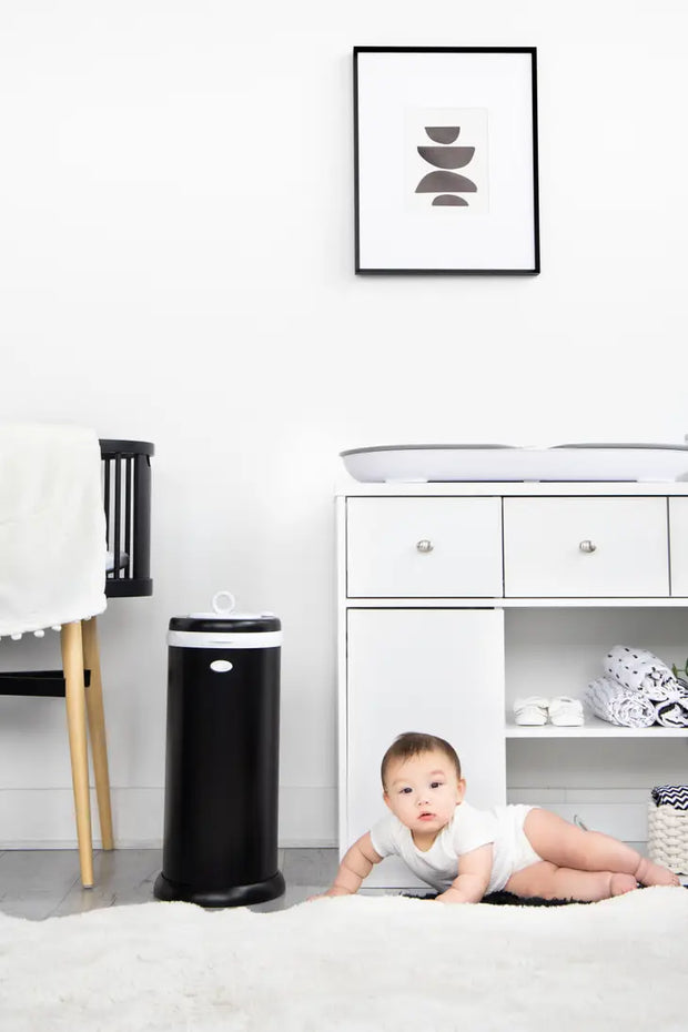 Matte Black Diaper Pail