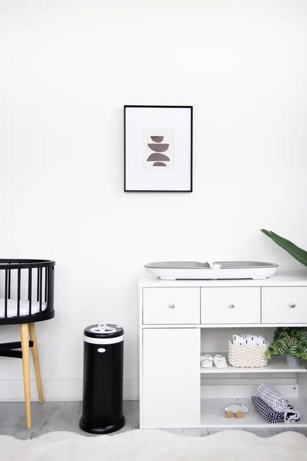 Matte Black Diaper Pail