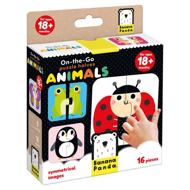 On-the-Go Puzzle Halves Animals