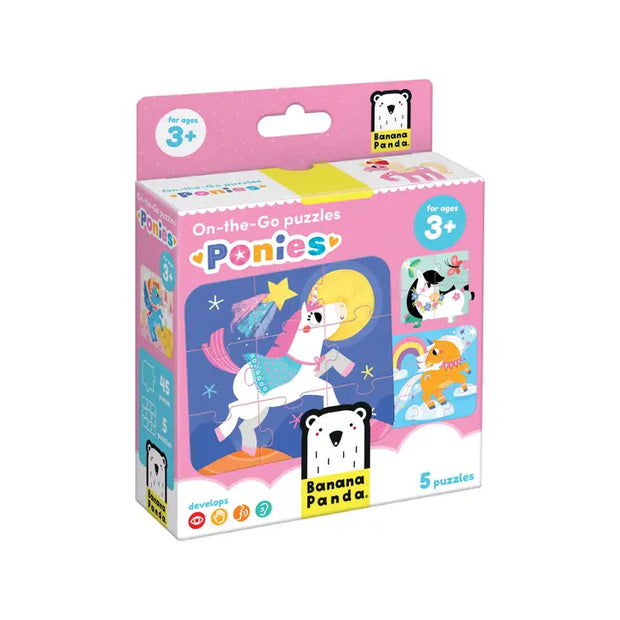 On-the-Go Puzzles Ponies