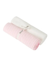 Organic Baby Swaddle Blanket - Pack of 2