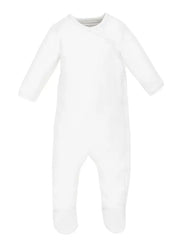 Organic Baby Sherpa Side Snap Footie
