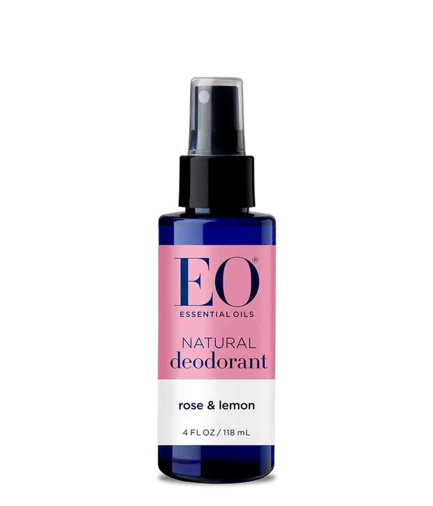 Rose and Lemon Natural Deodorant Spray