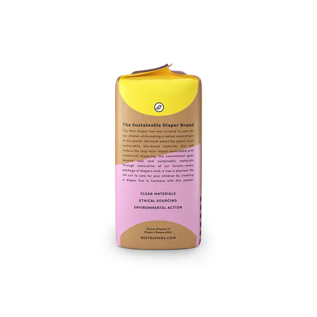 Sustainable Plant Based Baby Diapers Size 2