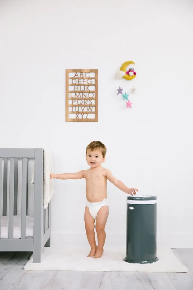 Slate Diaper Pail
