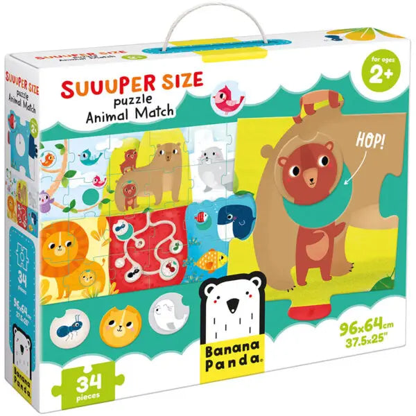 Suuuper Size Puzzle Animal Match