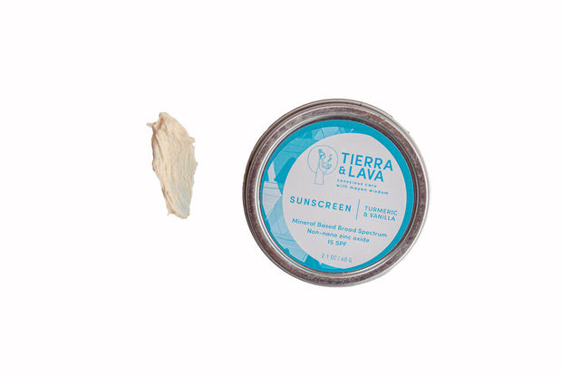 Vanilla Turmeric Sunscreen SPF15
