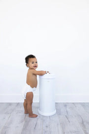 White Diaper Pail