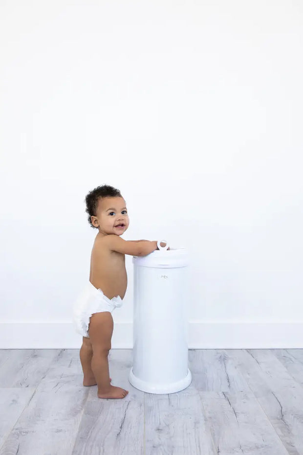 White Diaper Pail