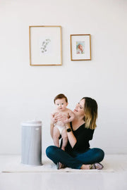 Woodgrain Diaper Pail