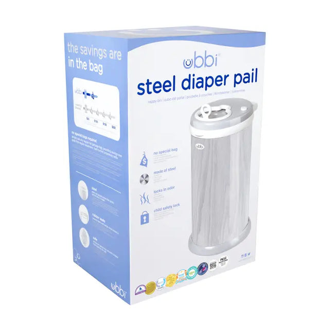 Woodgrain Diaper Pail