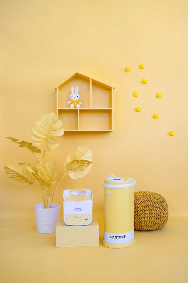 Yellow Pantone Diaper Caddy