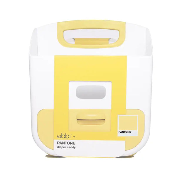 Yellow Pantone Diaper Caddy