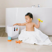 Bath Time Essential Gift Set, Includes Drying Bin & 11 Toys
