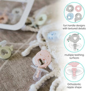binki T dino - pacifier + teether combination