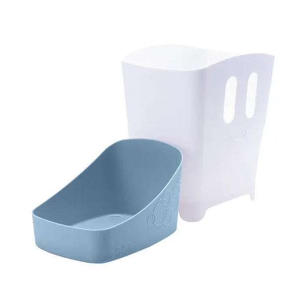 Cloudy Blue Bath Toy Drying Bin