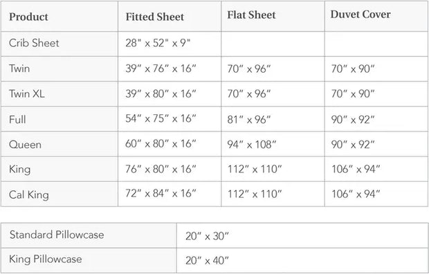 Crib Sheet - Organic Cotton