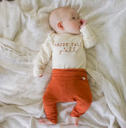 Happy Fall Y'all Organic Cotton Baby Bodysuit | Long Sleeve