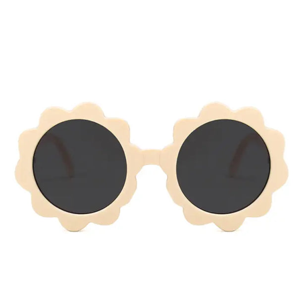 Baby & Toddler Round Sunburst Sunglasses - Sand