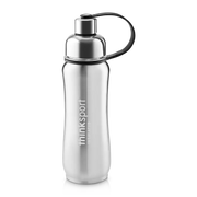 Insulated Sports Bottle - Natural Silver