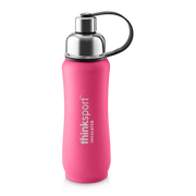 Insulated Sports Bottle - Coated Hot Pink